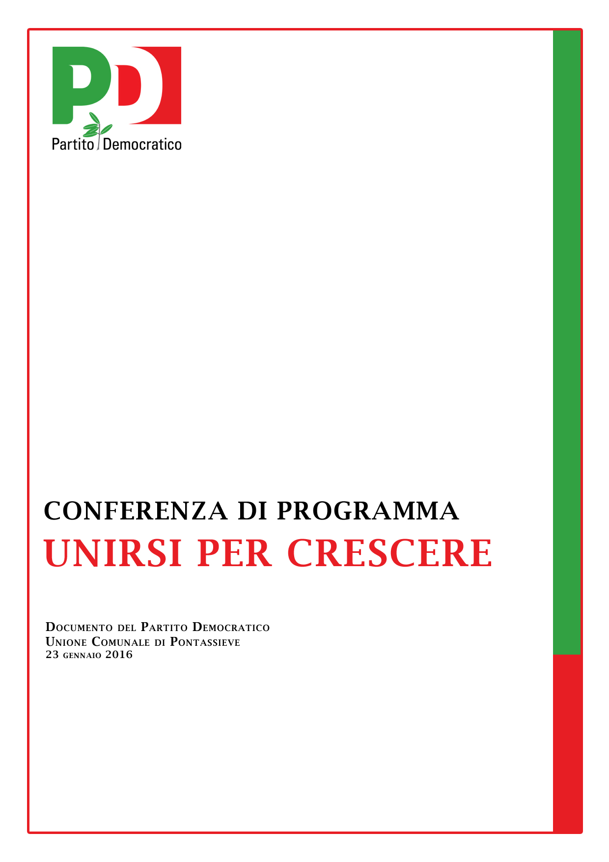 Unirsi per crescere: scarica il documento